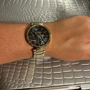 Bebe gold watch